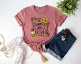 Grateful Thankful Blessed, Thanksgiving Teacher Shirt, Thanksgiving Shirt, Thanksgiving Tee, Fall Shirt, Thanksgiving Gift, Thankful T-Shirt - Nesta Tees